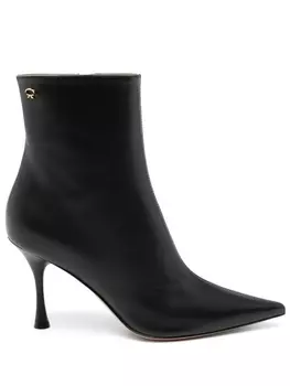 Gianvito Rossi ботильоны с заостренным носком, черный