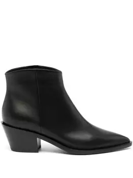 Gianvito Rossi ботильоны с заостренным носком, черный