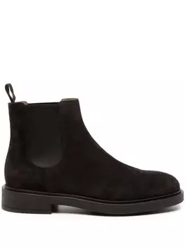 Gianvito Rossi ботинки Douglas с боковыми вставками, коричневый