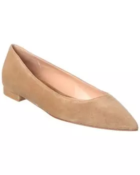 Gianvito Rossi Gianvito Замшевые балетки, коричневый
