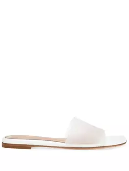 Gianvito Rossi космические слайды, белый