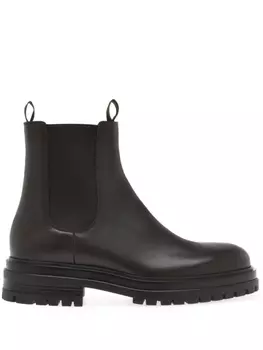 Gianvito Rossi лакированные ботильоны, коричневый