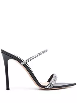 Gianvito Rossi мюли Cannes 105, черный