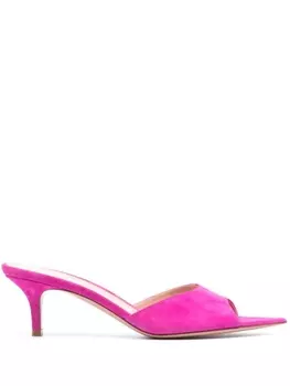 Gianvito Rossi мюли Elle 55, розовый