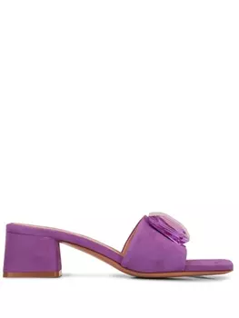 Gianvito Rossi мюли Jaipur 45, фиолетовый