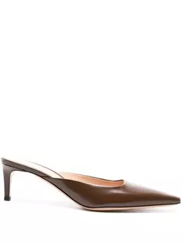 Gianvito Rossi мюли Lindsay 55, коричневый