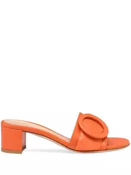 Gianvito Rossi мюли Venezia 45, оранжевый