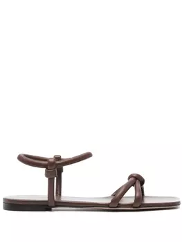 Gianvito Rossi сандалии Juno, коричневый
