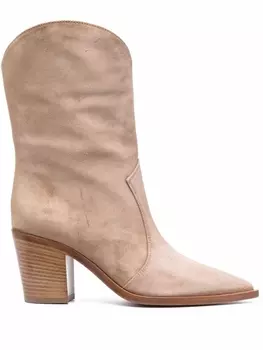 Gianvito Rossi сапоги Denver, коричневый
