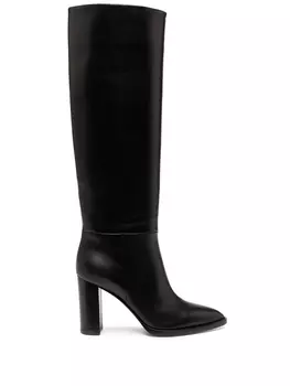 Gianvito Rossi сапоги Kerolyn с заостренным носком, черный