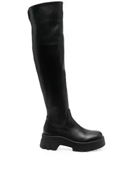 Gianvito Rossi сапоги на платформе, черный