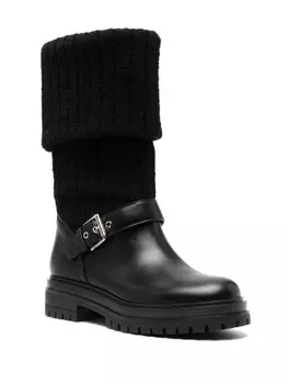 Gianvito Rossi сапоги с пряжкой, черный
