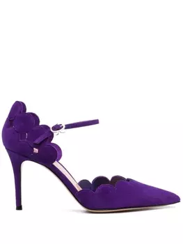 Gianvito Rossi туфли Ariana D'Orsay 90, фиолетовый