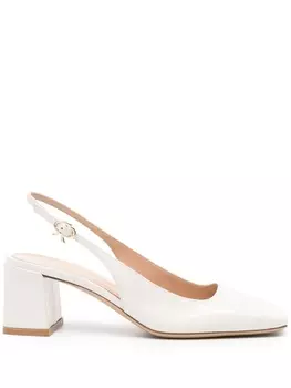 Gianvito Rossi туфли Freeda 55, белый