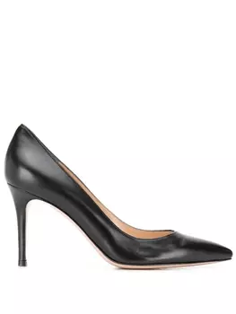 Gianvito Rossi туфли-лодочки с заостренным носком, черный