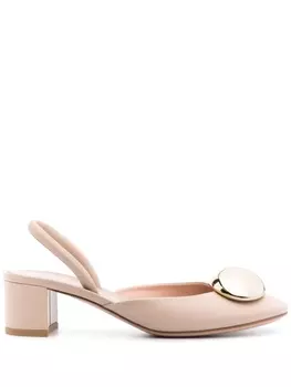 Gianvito Rossi туфли Sphera 45, нейтральный цвет