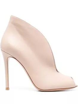 Gianvito Rossi туфли Vamp 100, нейтральный цвет