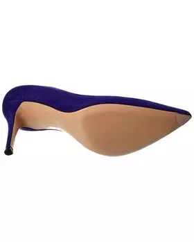 Gianvito Rossi Замшевые туфли Gianvito 85, синий