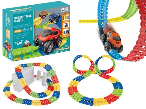 Гибкая АВТОМОБИЛЬНАЯ ГОНОЧНАЯ ТРЕК FLEX Auto 145 Gazelo