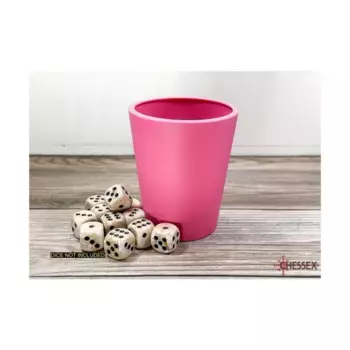 Гибкая чашка для игры в кости - розовая, Dice Cups, Timers & Miscellaneous