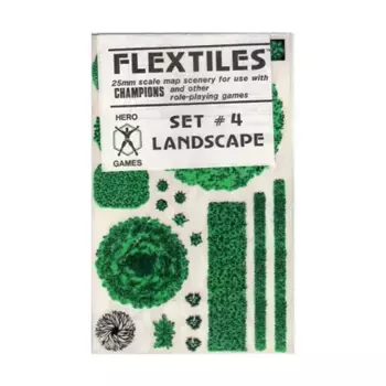 Гибкая плитка - Набор №4 «Пейзаж», Hero System & Champions (2nd Edition)