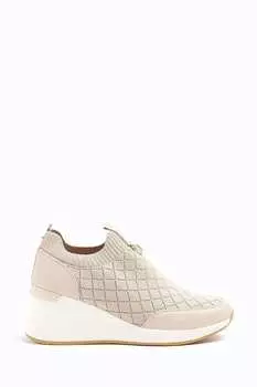 Гибкая спортивная обувь на танкетке River Island, розовый