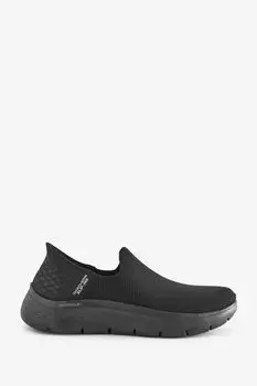 Гибкие кроссовки Go Walk с видом на закат Skechers, черный