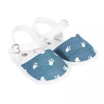 Гибкие сандалии с пряжкой c 9 Le Petit Garon, мультиколор