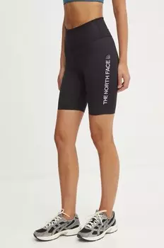 Гибкие спортивные шорты The North Face, черный