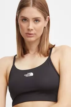 Гибкий спортивный бюстгальтер The North Face, черный