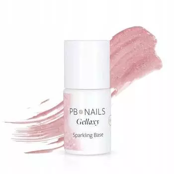 Гибридная база Fiance 10 мл PB Nails, Sparkling Base