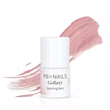 Гибридная база Fiance, 5 мл PB Nails, Sparkling Base