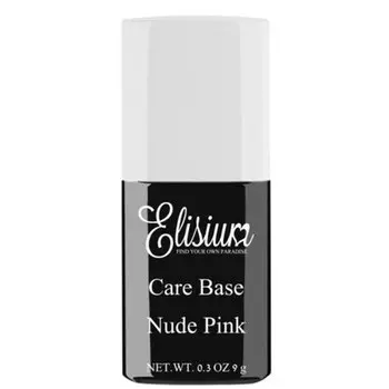 Гибридная база под лак для ногтей Care Base Nude Pink 9 г Elisium Unbranded