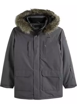 Гибридная функциональная куртка стеганая внутри Bpc Bonprix Collection, серый