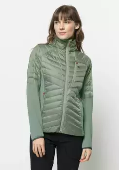Гибридная куртка Jack Wolfskin "NEBELHORN DOWN HYBRID W", цвет Rauchmint
