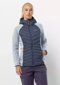 Гибридная куртка Jack Wolfskin "ROUTEBURN PRO HYBRID W", цвет Evening-Sky