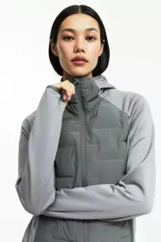 Гибридная куртка с thermomove H&M, серый