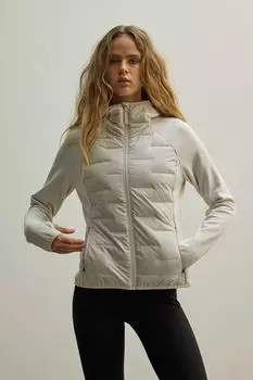 Гибридная куртка Thermomove H&M, бежевый