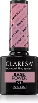 Гибридная основа для ногтей Claresa UV/LED Base Power, 08 5 g