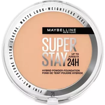 Гибридная пудровая основа Maybelline SuperStay 24H Maybelline New York