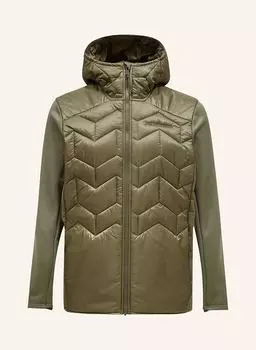 Гибридная стеганая куртка с подкладкой Elevate Peak Performance, хаки