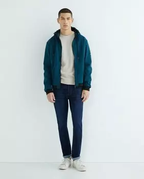 Гибридная техническая мужская куртка Jack & Jones, зеленый