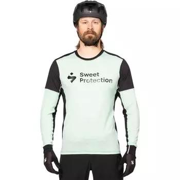 Гибридное джерси с длинными рукавами hunter merino Sweet Protection, бирюзовый
