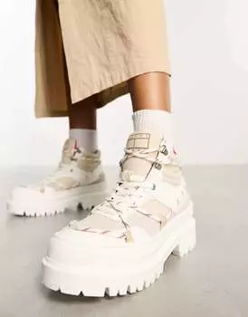 Гибридные ботинки Tommy Jeans цвета слоновой кости