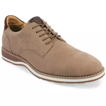 Гибридные классические туфли с простым носком Vance Co. Rutger, цвет Taupe
