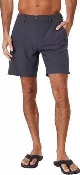 Гибридные прогулочные шорты Cutlap Eco 17,5 дюйма VISSLA, цвет Graphite