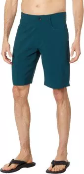 Гибридные шорты Baseline 2.0 21 дюйм Oakley, цвет Oil Blue