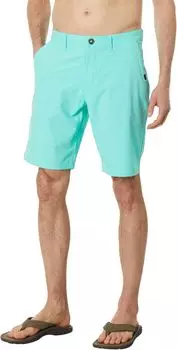Гибридные шорты Boardwalk Jackson 20 дюймов Rip Curl, цвет Aqua