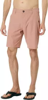 Гибридные шорты Boardwalk Phase 19 дюймов Rip Curl, цвет Brick