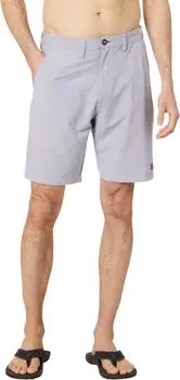 Гибридные шорты Crossfire Slub Mid 19 дюймов Billabong, цвет Grey Violet